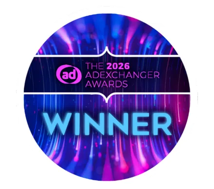 2026 AdExchanger Awards Winner badge